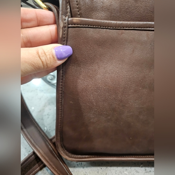 Coach Mahogany Brown Vintage Legacy Medium Studio Flap Bag. - Picture 17 of 17